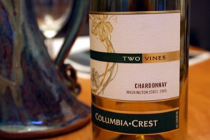 Wine Review–Two Vines Chardonnay 2005